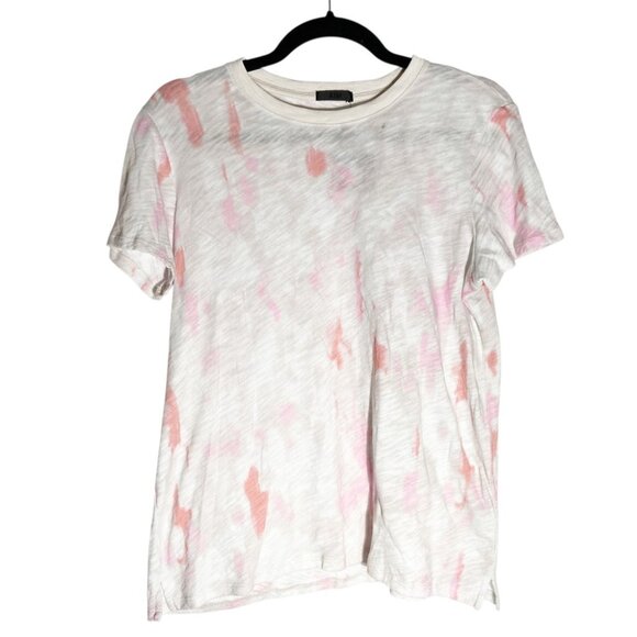 NWT ATM Anthony Thomas Melillo slub jersey abstract distressed blur t-shirt - Picture 2 of 8